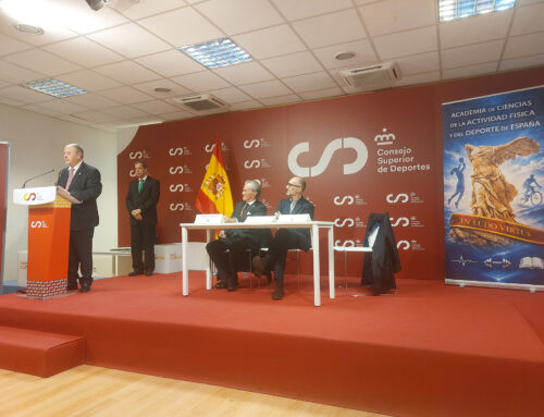 El presidente de la Academia de Psicología participa en el acto de presentación de la Academia de Ciencias de la Actividad Física y el Deporte