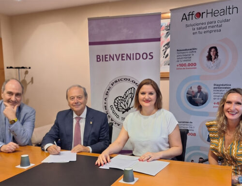 Firma del Convenio Marco de colaboración entre la APE y Grupo Affor Health